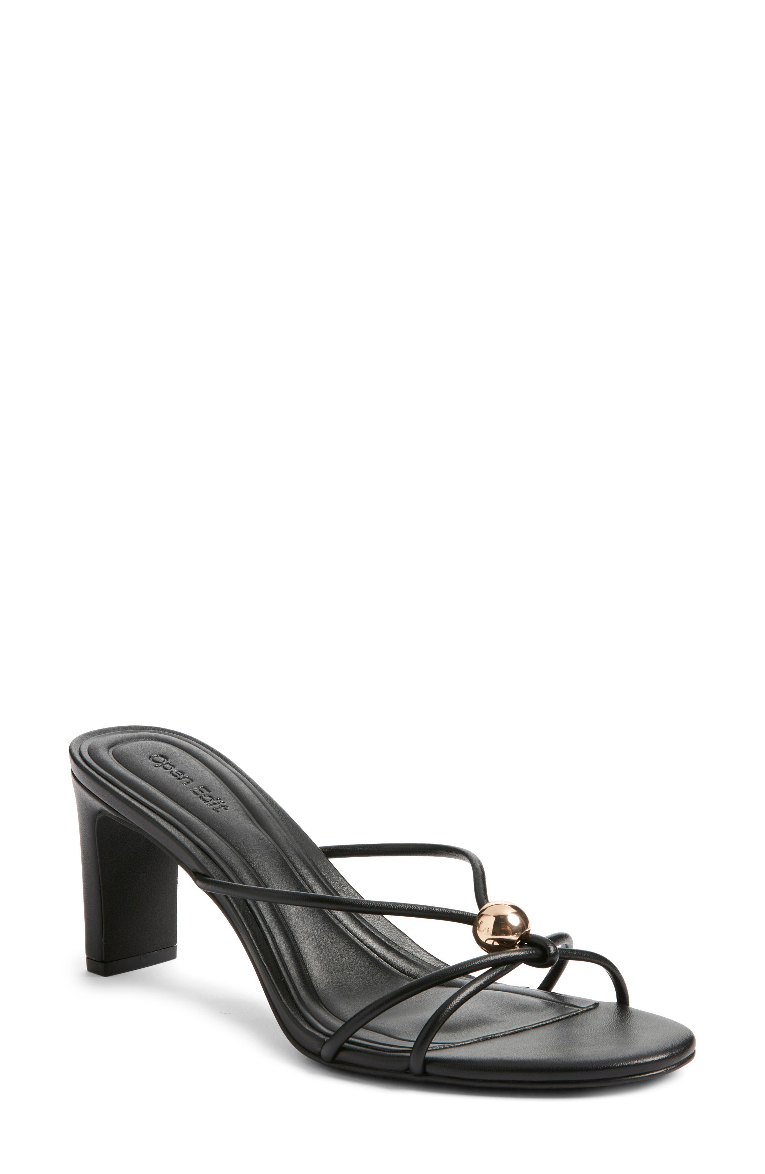 Open Edit Prisma Slide Sandal, Main, color, Black
