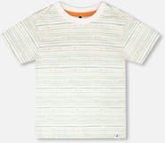 Deux par Deux Organic Cotton Lines Short Sleeves T-Shirt
