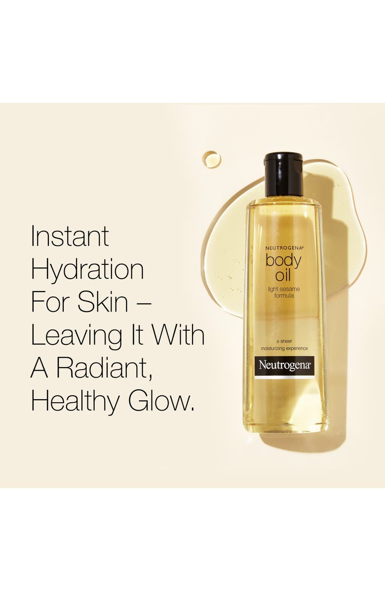 NEUTROGENA Light Sesame Formula Body Oil - 32 fl. oz., Alternate, color,