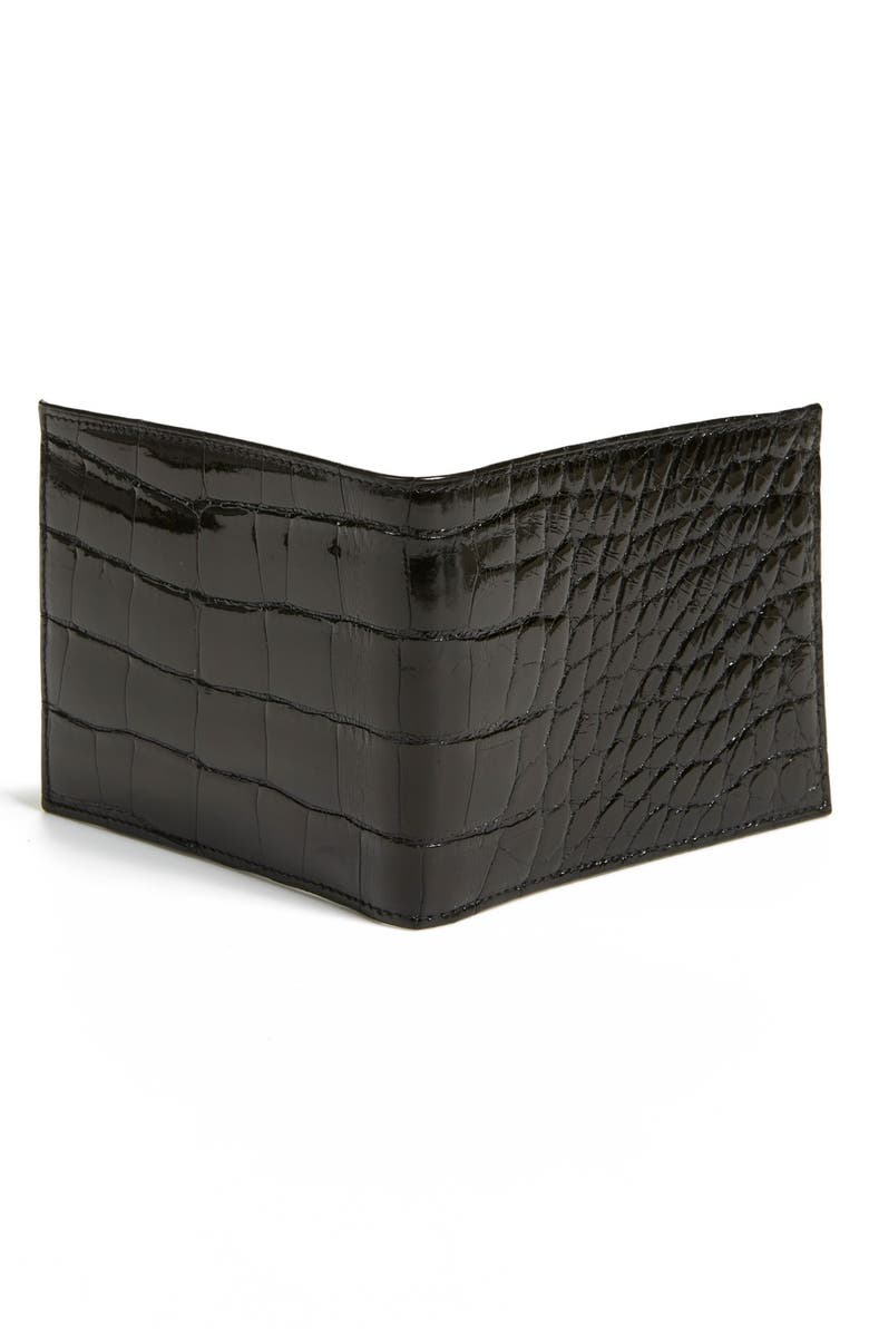 BOCONI Alligator Wallet, Alternate, color,