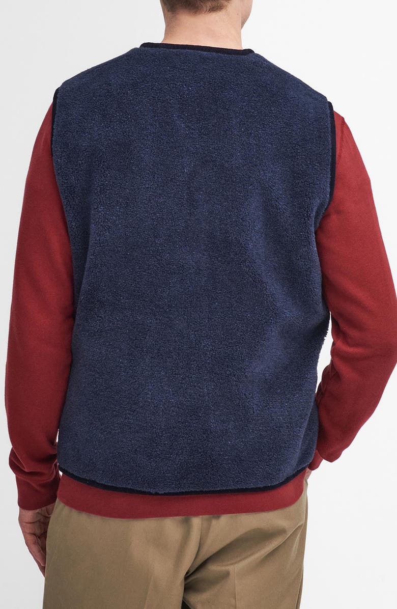 Barbour Liddesdale Wool Blend Fleece Vest, Alternate, color, 