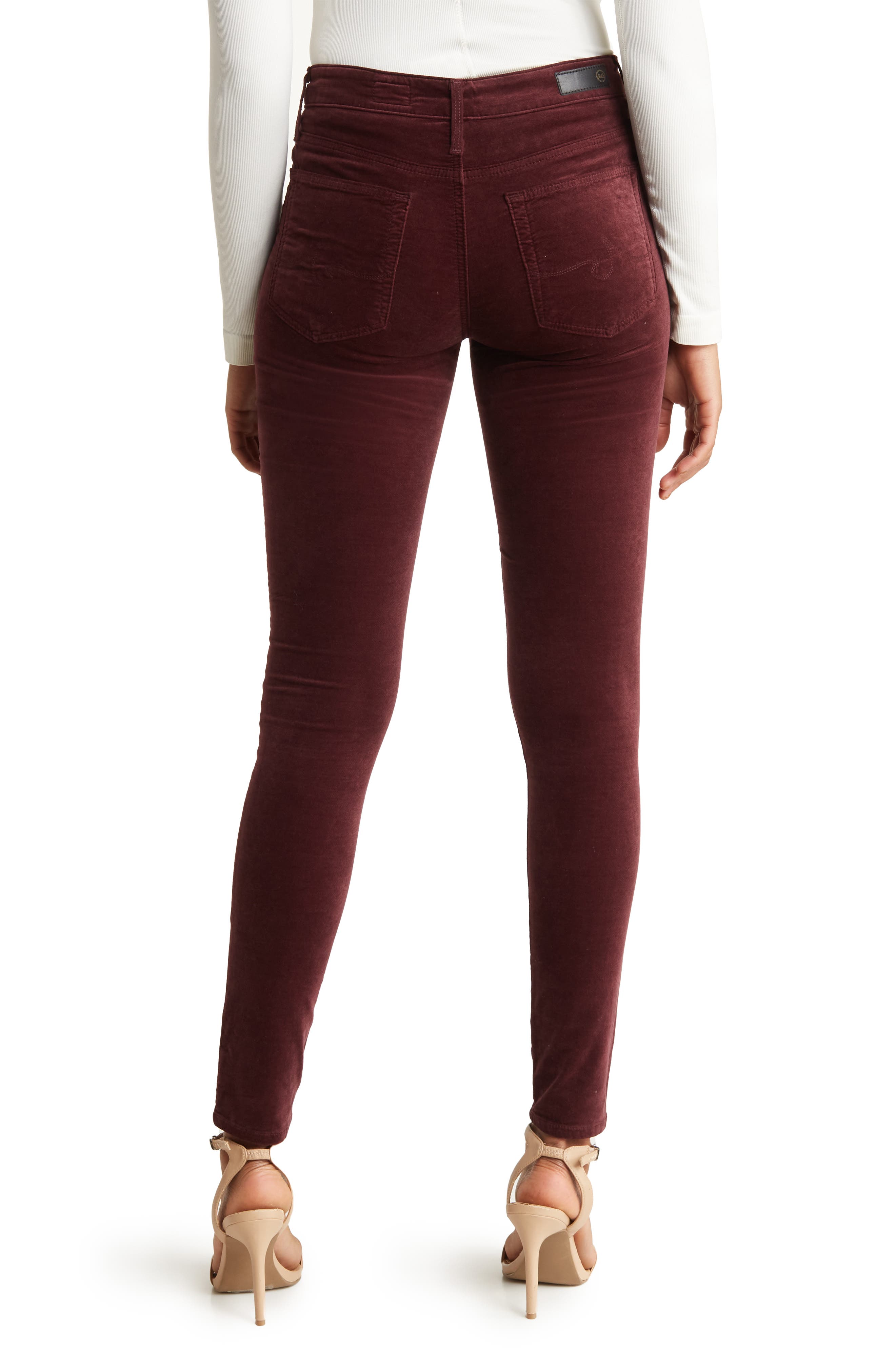 AG Farrah High Rise Skinny Corduroy Jeans (Women) | Nordstrom