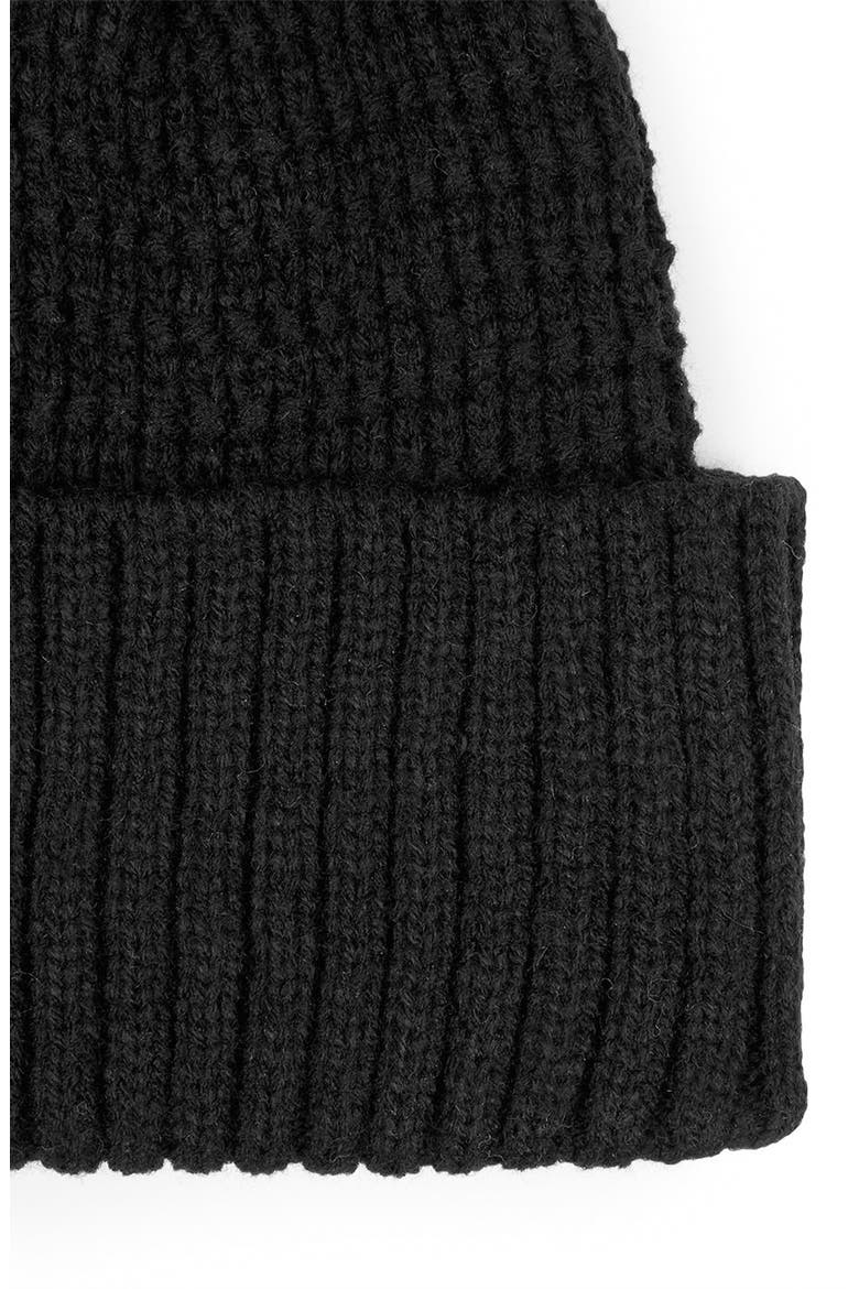 Knit Cap, Alternate, color, BLACK