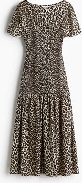 H&M Smocked-detail Dress