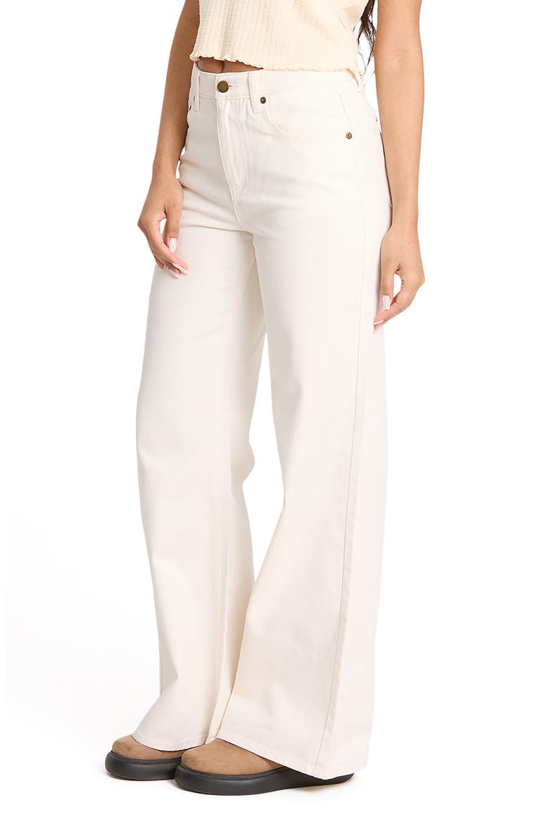 Free Fall High Waist Flare Leg Jeans, Alternate, color, SEA SALT