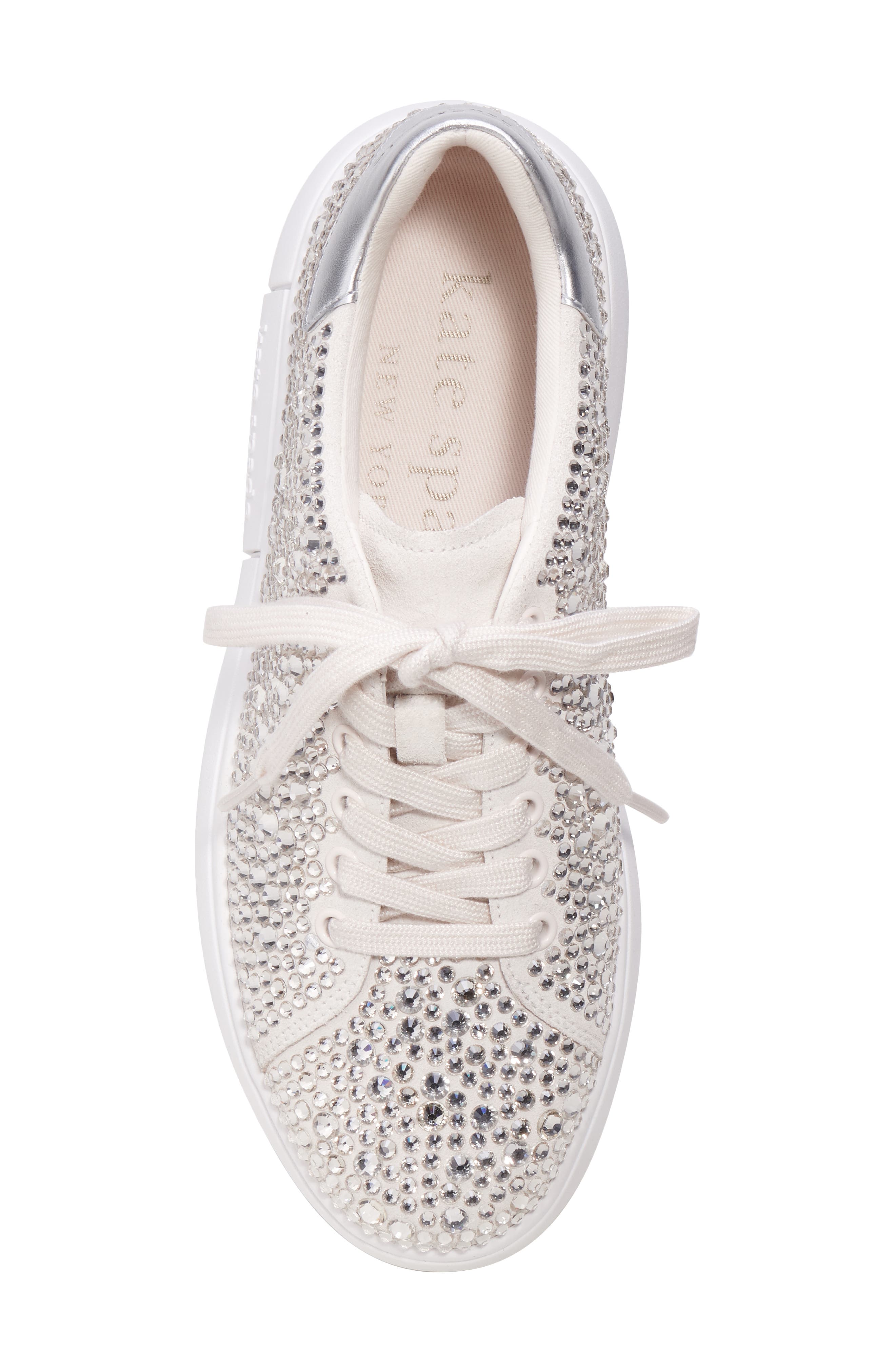 Kate Spade New York lift crystal sneaker, Alternate, color, 