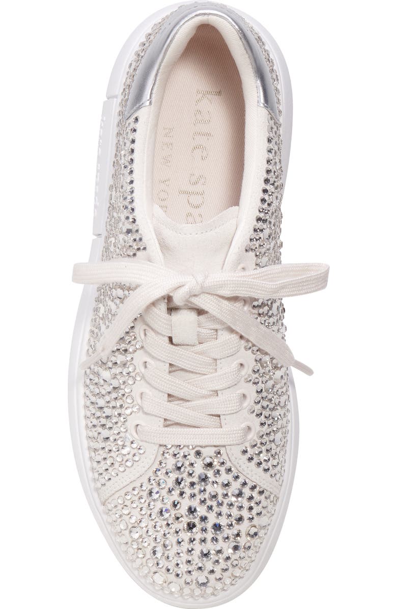 Kate Spade New York lift crystal sneaker, Alternate, color,