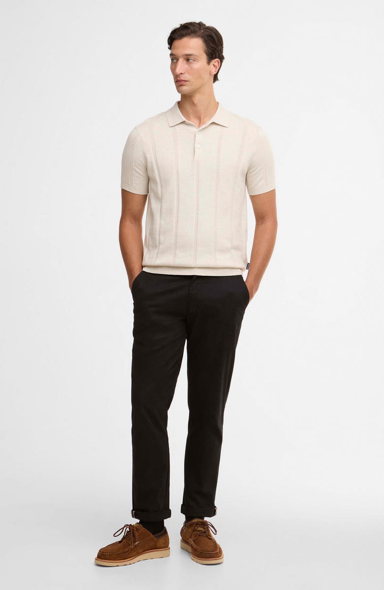 Barbour Wellburn Rib Polo, Alternate, color, Oatmeal