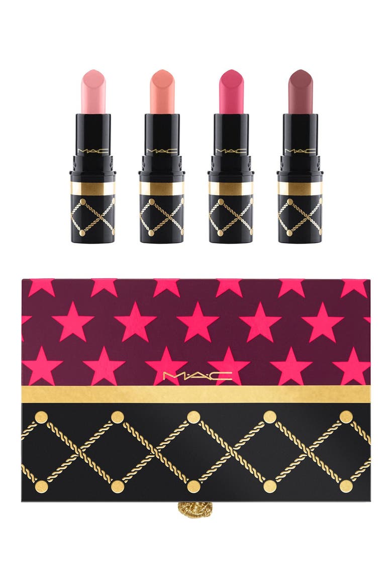 MAC Nutcracker Sweet Nude Mini Lipstick Kit, Main, color, NUDE
