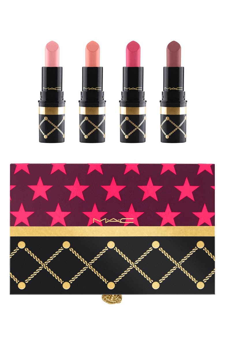 MAC Cosmetics MAC Nutcracker Sweet Nude Mini Lipstick Kit, Main, color, 