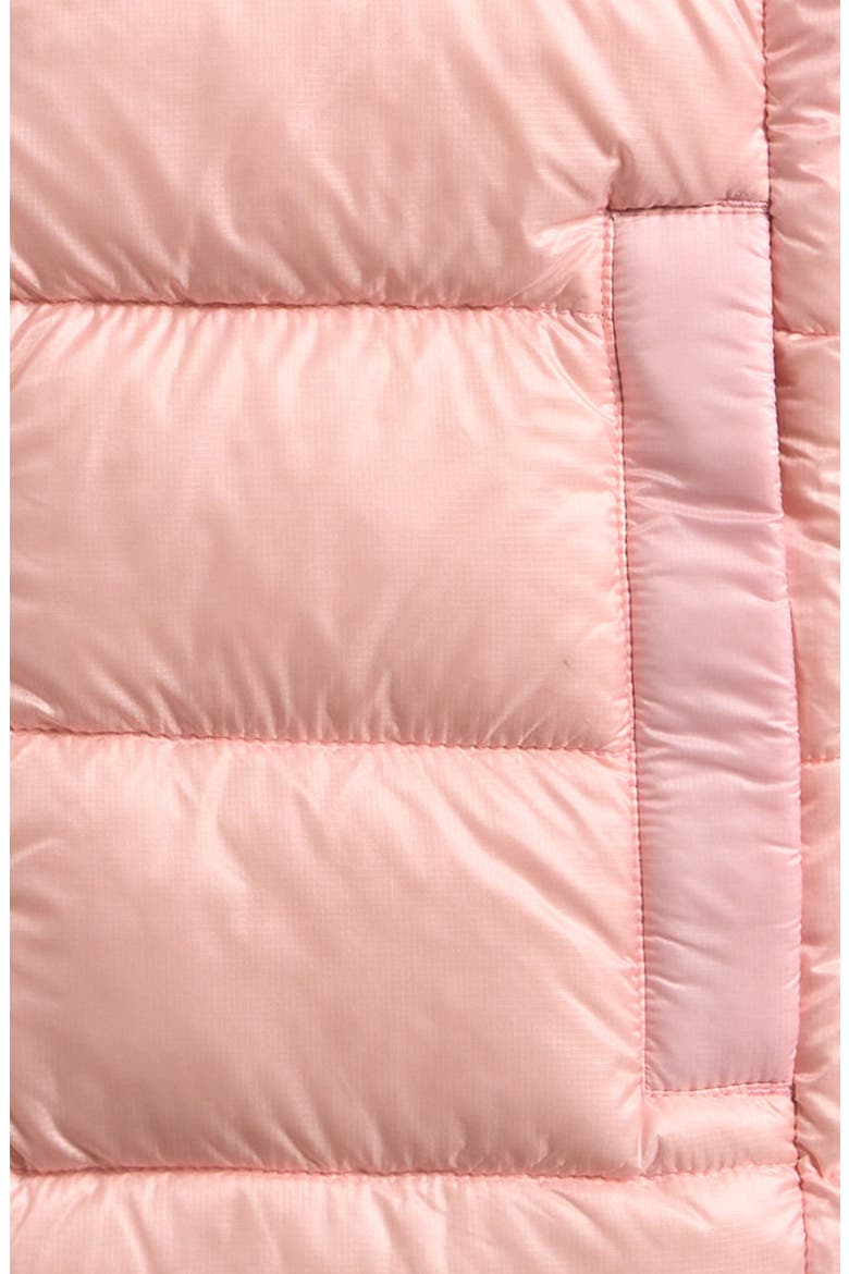 Kids' Crofton Water Repellent Packable Quilted 750 Fill Power Down Vest, Alternate, color, PINK LEMONADE