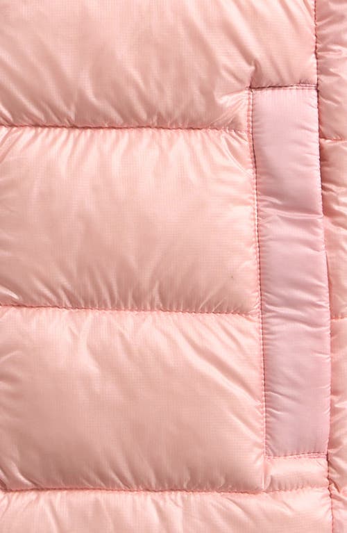 Canada Goose Kids' Crofton Water Repellent Packable Quilted 750 Fill Power Down Vest In Pink