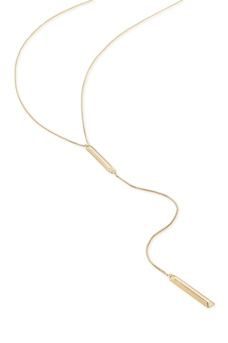 'Shelton' Y-Necklace, Alternate, color, GOLD