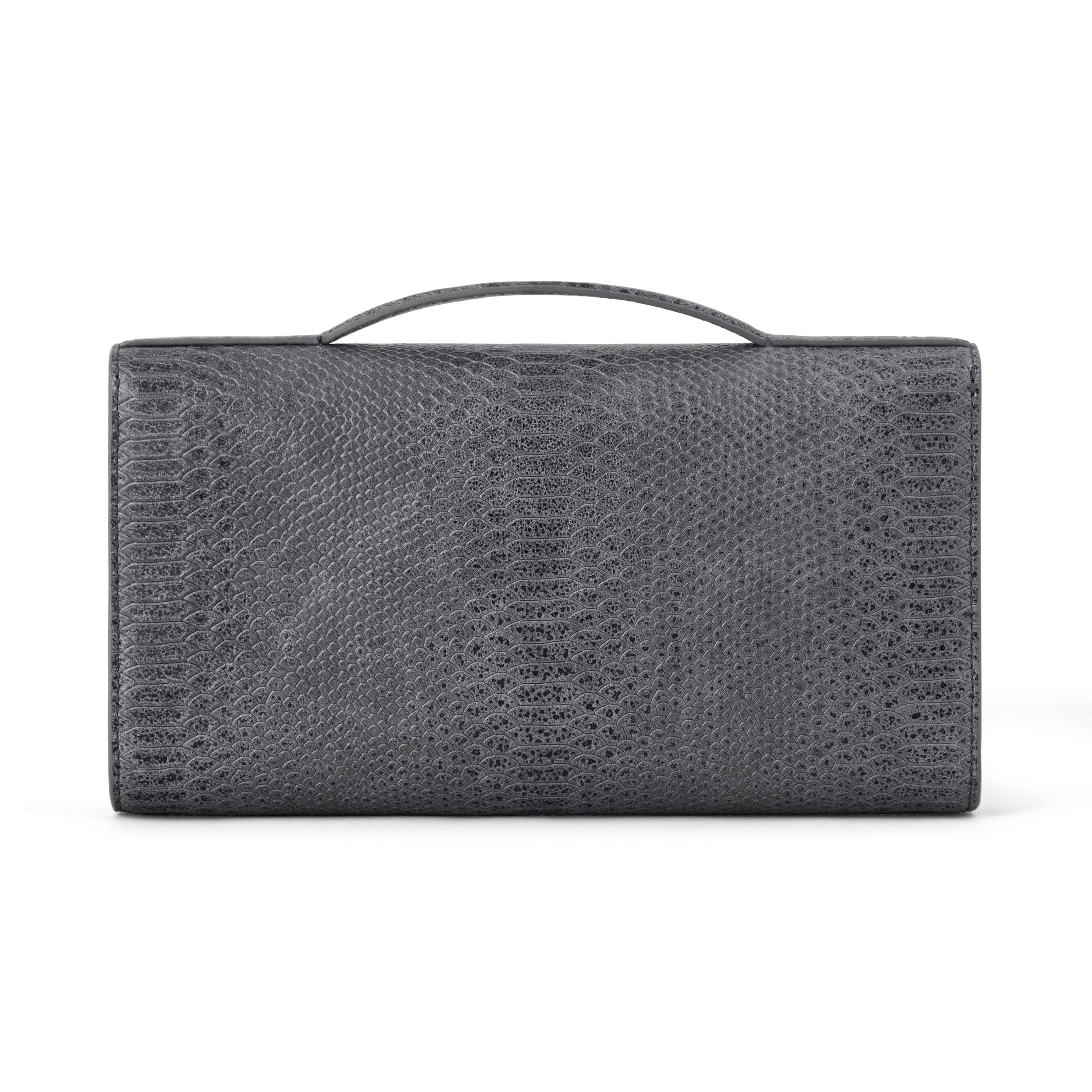 Lily Clutch, Alternate, color, Foggy Grey