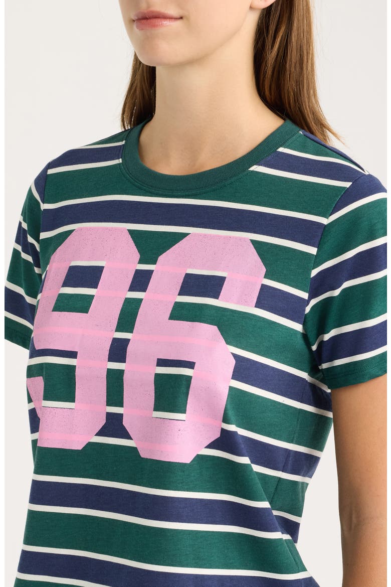 Stripe 96 Graphic T-Shirt, Alternate, color, GREEN