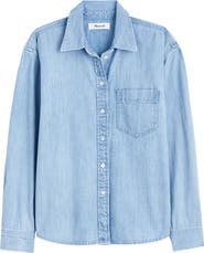 Madewell The Easy Denim Button-Up Shirt
