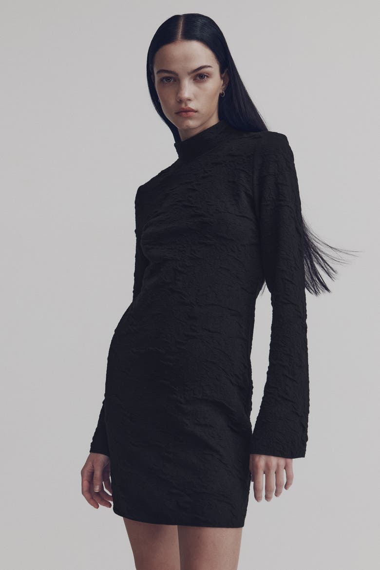 Open-back Dress, Main, color, Black