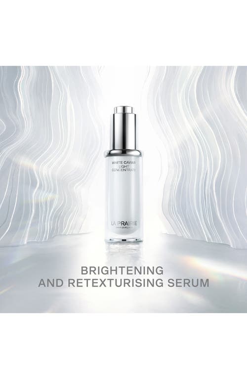 La Prairie White Caviar Light Concentrate Face Serum In No Color