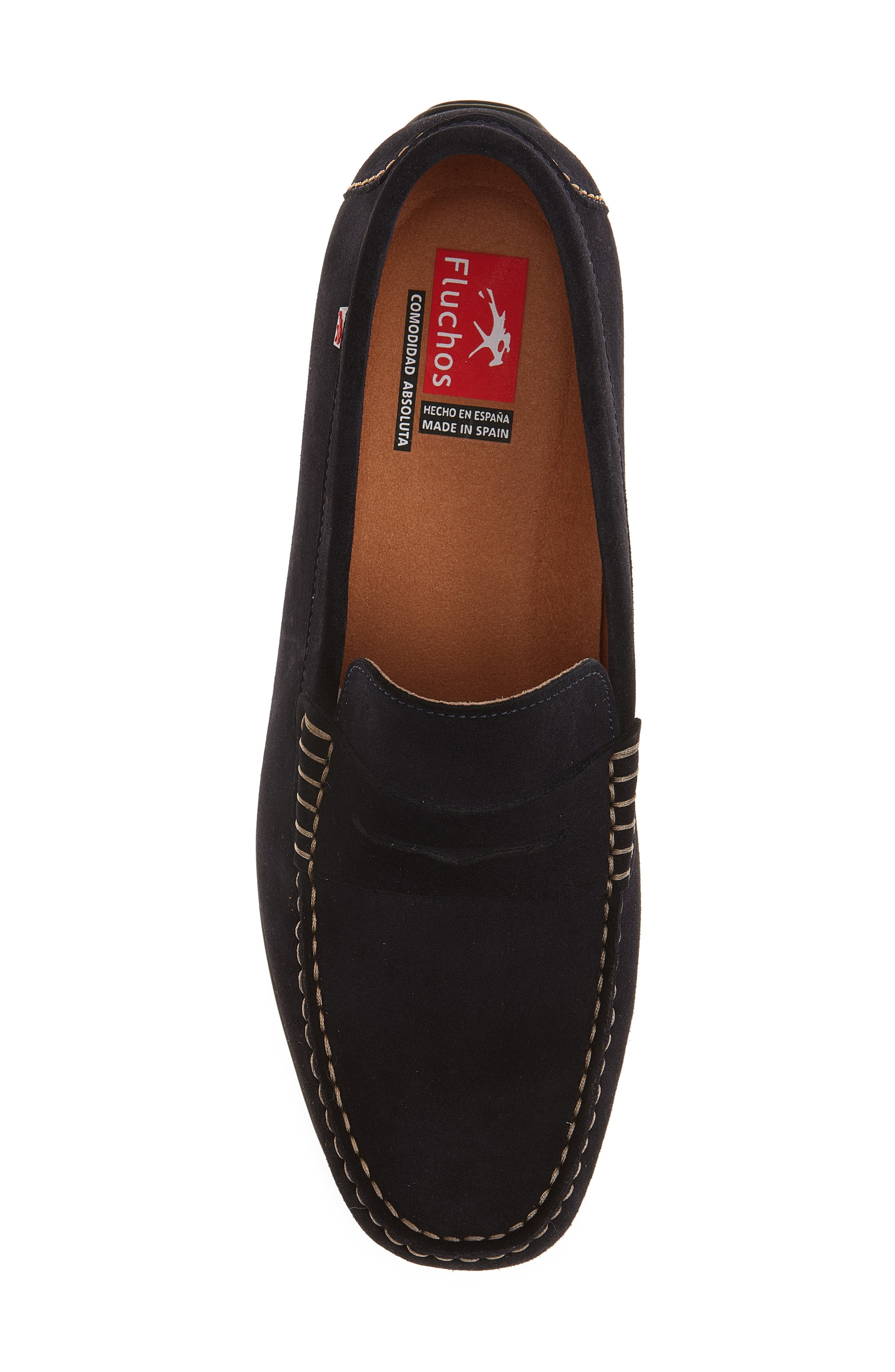 Samoa Penny Loafer, Alternate, color, MARINE SUEDE