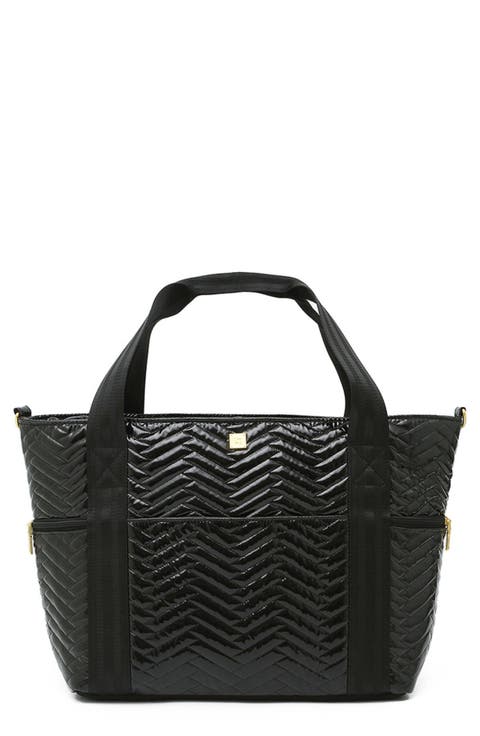 Jetset Wingman Large Moto Quilted Tote