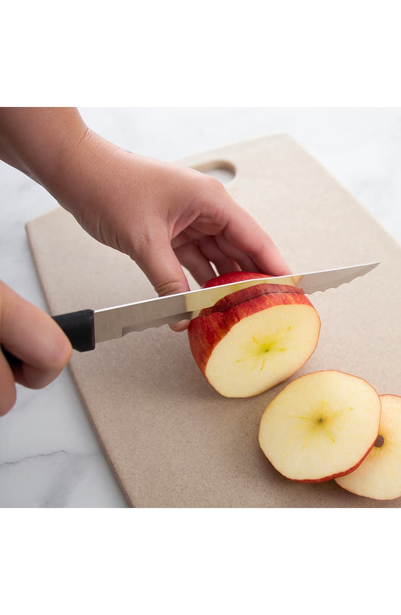 Rada Cutlery 7-Inch Serrated Slicer Stainless Steel Blade, Alternate, color, Black