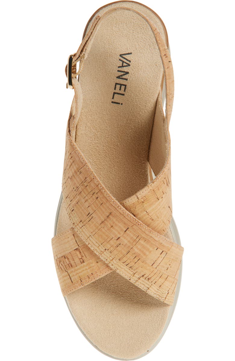 VANELi Enis Slingback Wedge Sandal, Alternate, color,