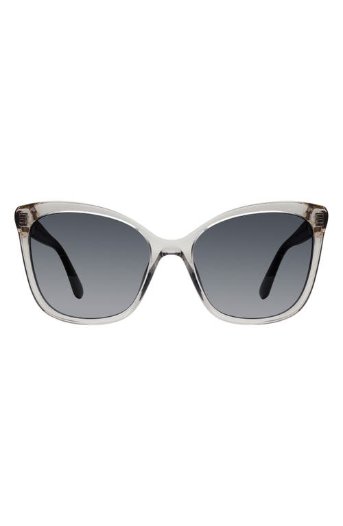 Stuart Weitzman 56mm Gradient Butterfly Sunglasses
