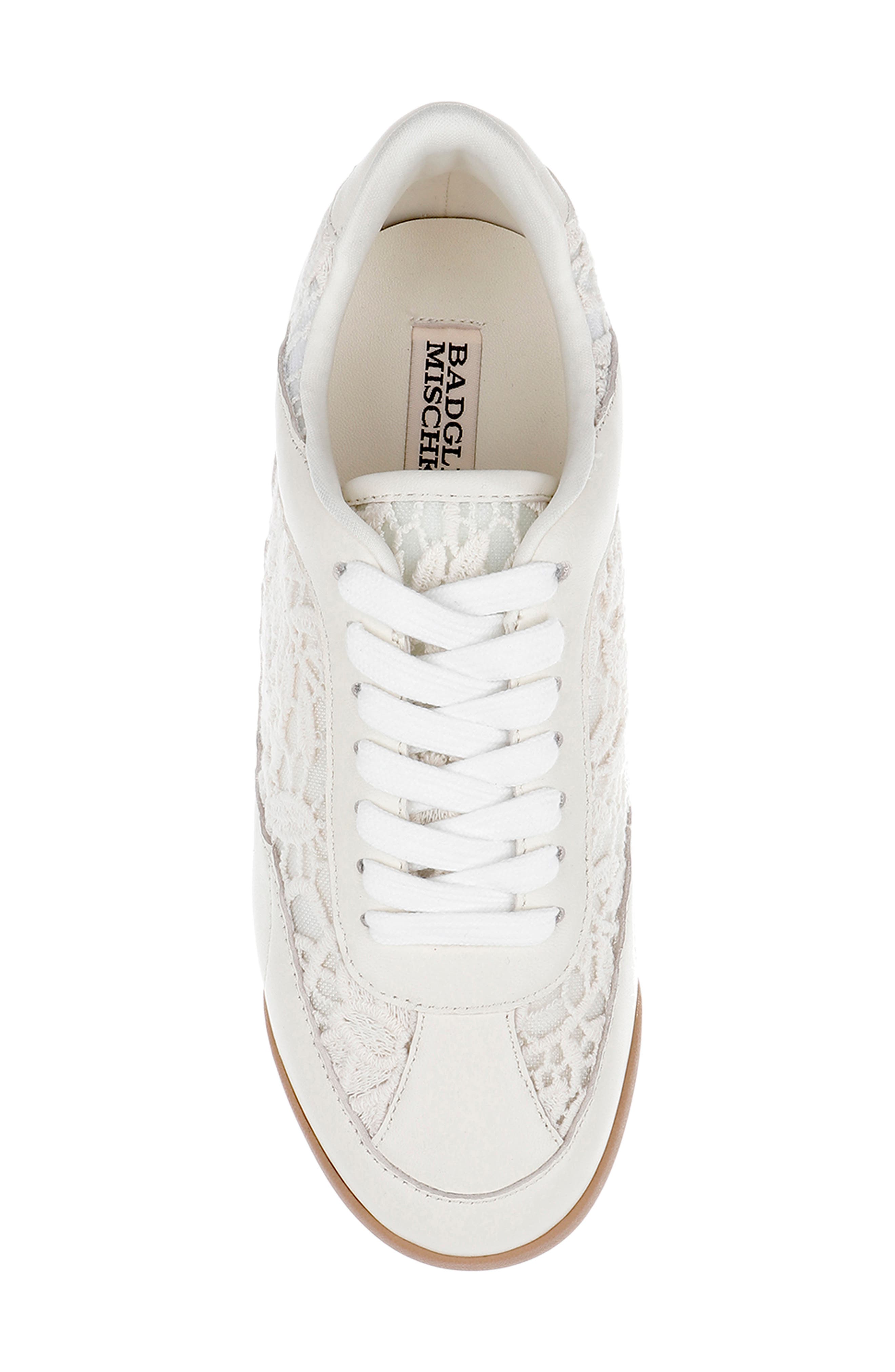Wylie Sneaker, Alternate, color, CREAM CROCHET