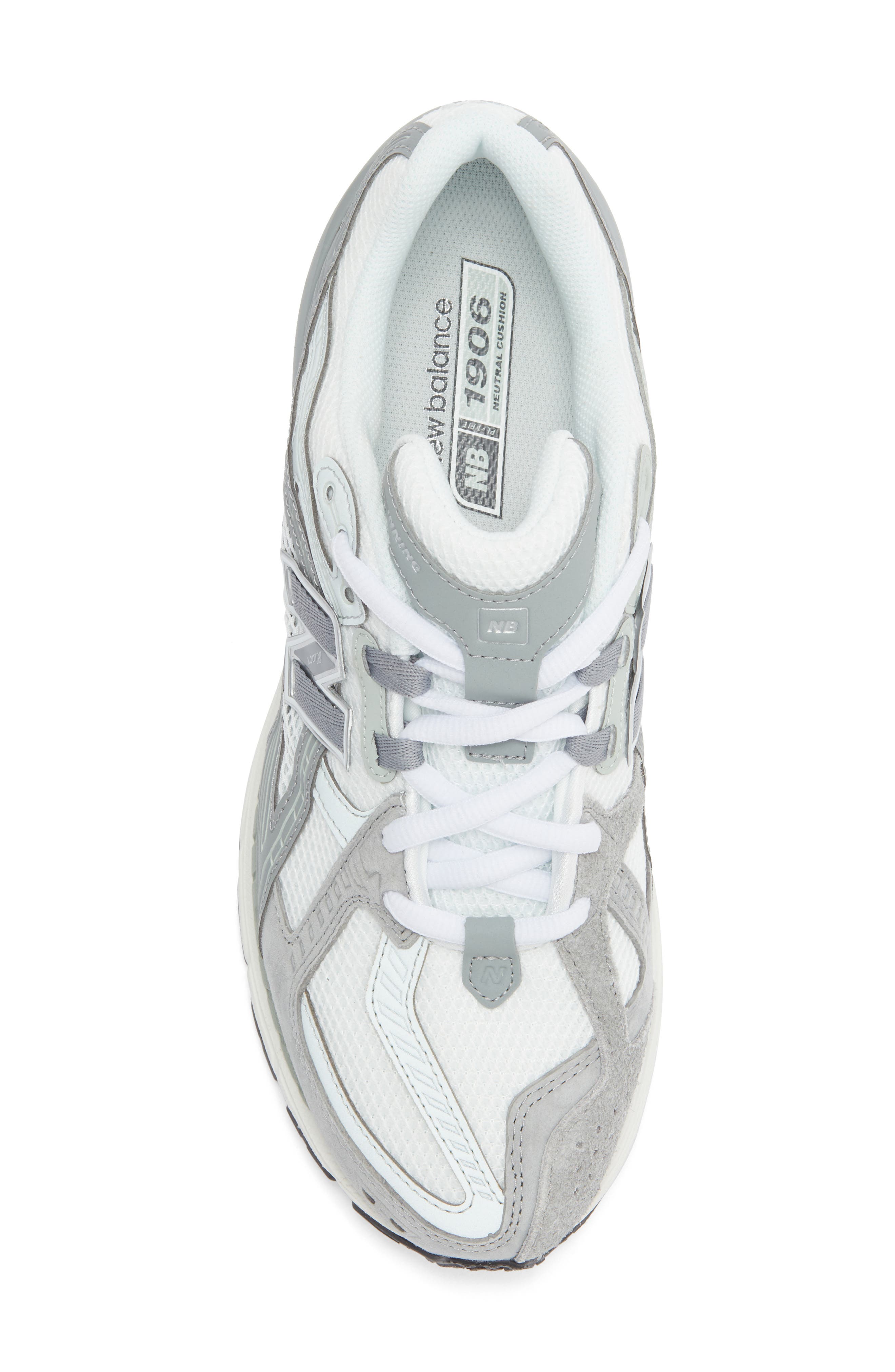 Gender Inclusive 1906R Running Shoe, Alternate, color, WHITE/ SLATE GREY