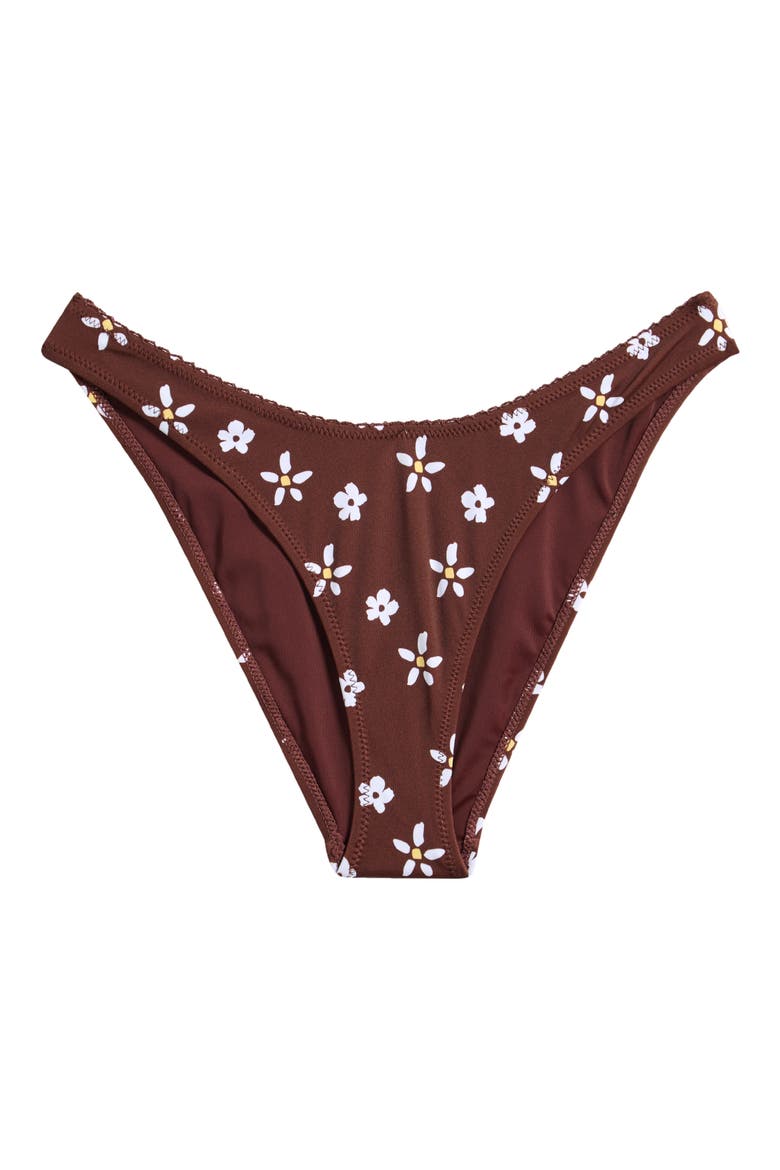 Cas Daisy Print Bikini Bottoms, Main, color, FLORAL