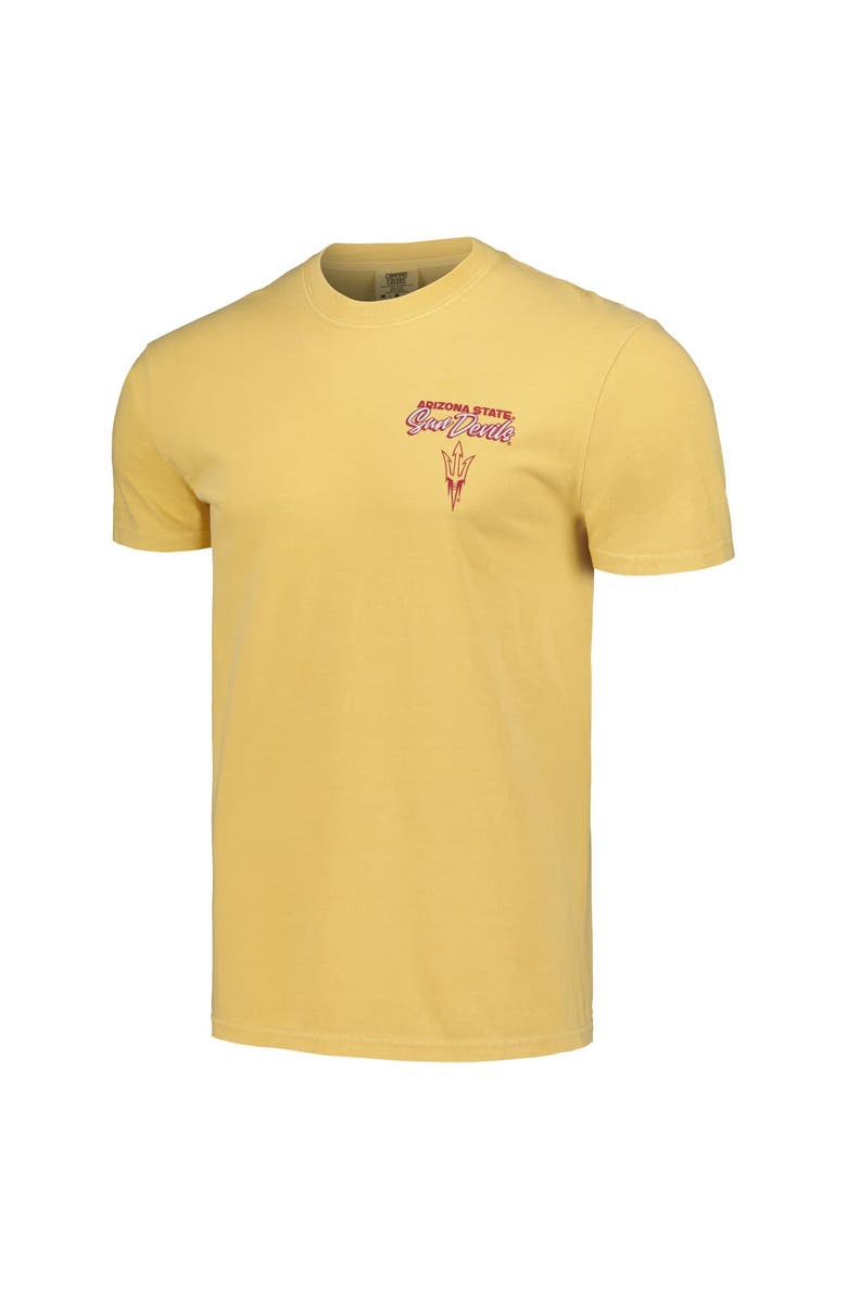 IMAGE ONE Unisex Gold Arizona State Sun Devils Hyper Local Cactus State T-Shirt, Alternate, color, Gold
