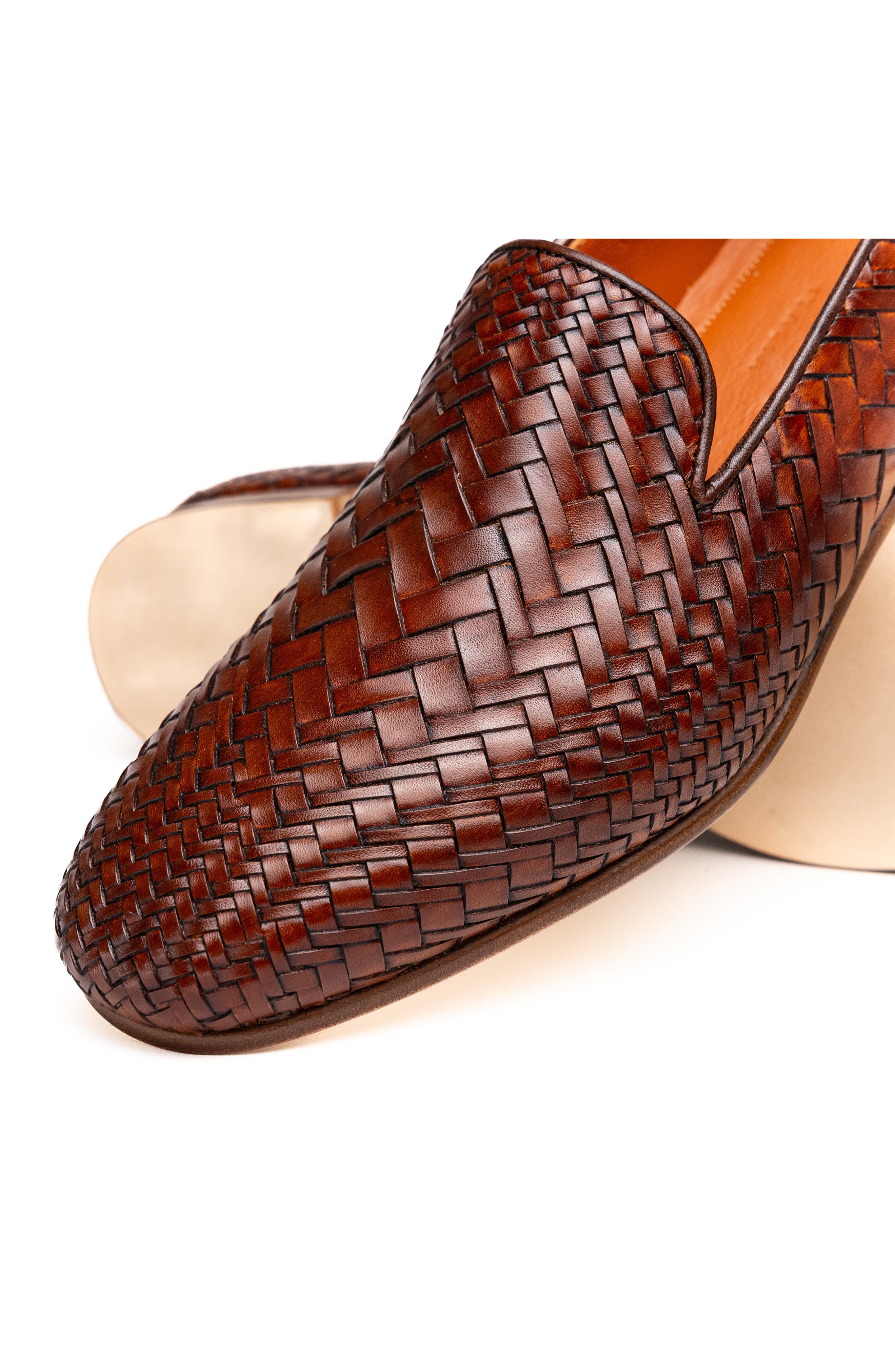 Zelli Italia Rizzo Loafer, Alternate, color, Cognac