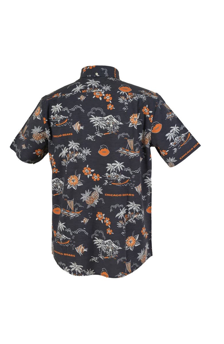 Reyn Spooner Men's Reyn Spooner Navy Chicago Bears Throwback Kekai Performance Button-Down Shirt, Alternate, color, Navy