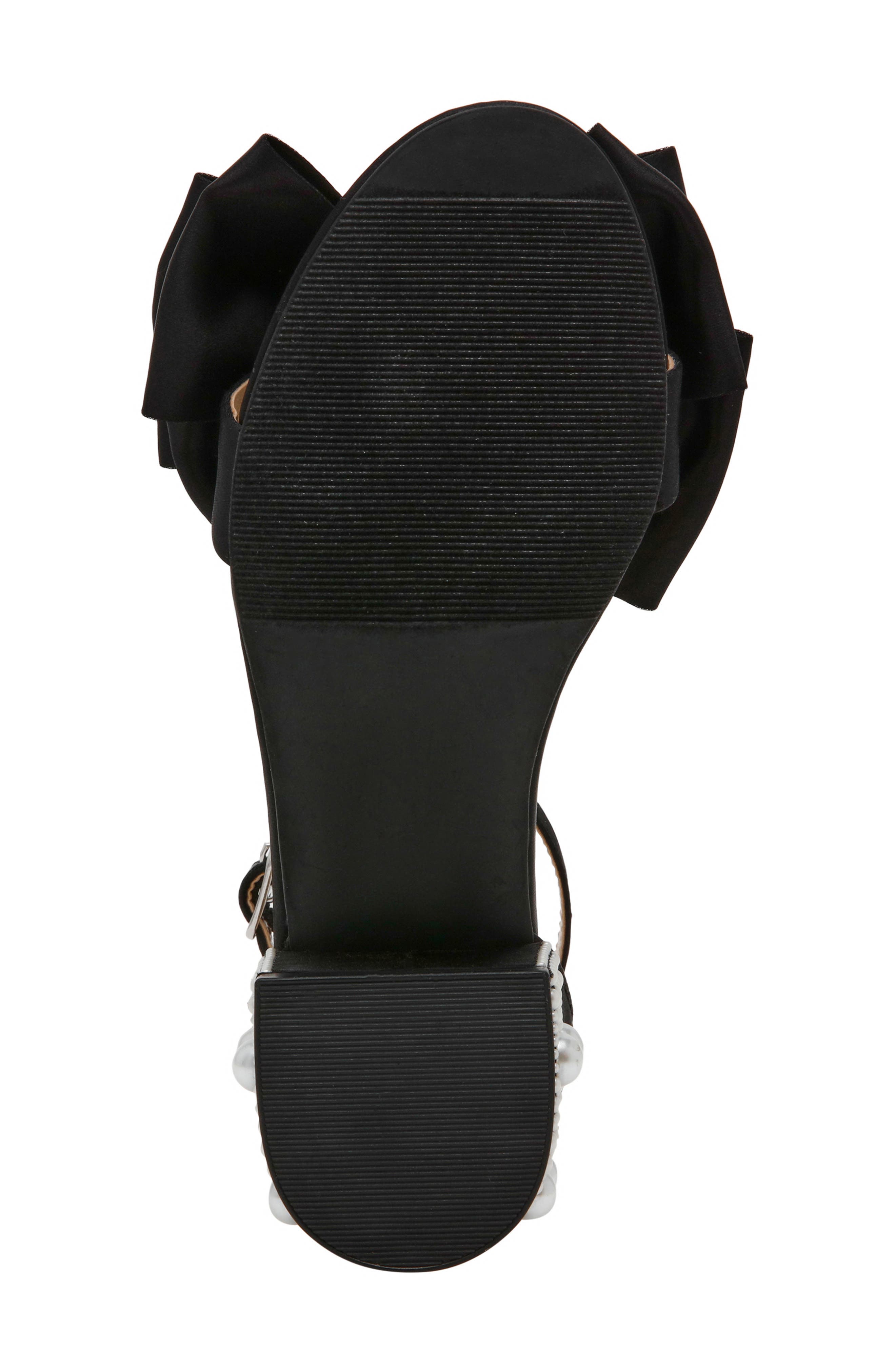 Betsey Johnson Kids' Lulu Ankle Strap Sandal, Alternate, color, Black