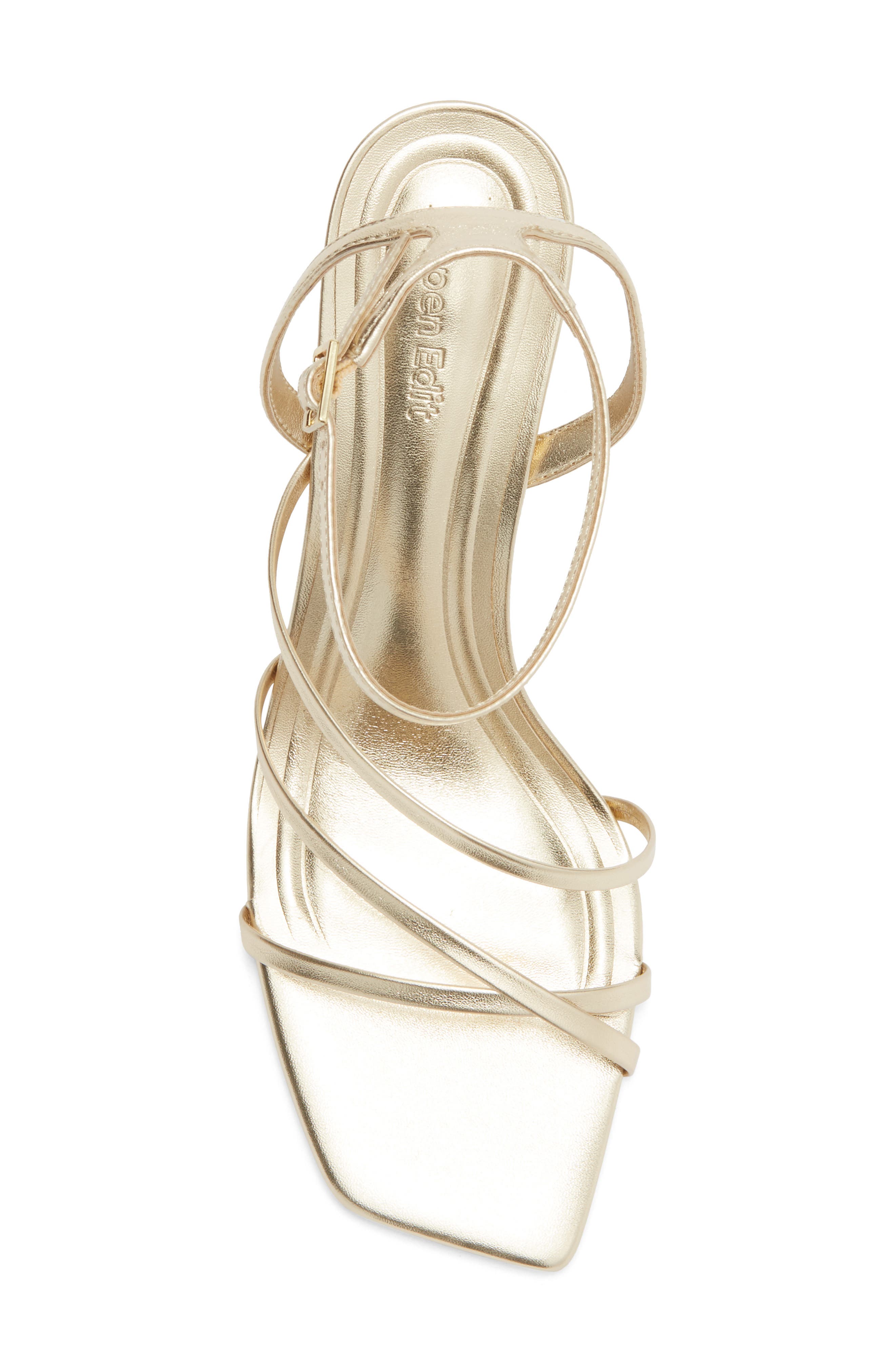 Allira Strappy Sandal, Alternate, color, GOLD LIGHT METALLIC