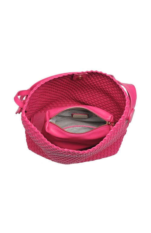 Shop Moda Luxe Edith Hobo Bag In Fuchsia
