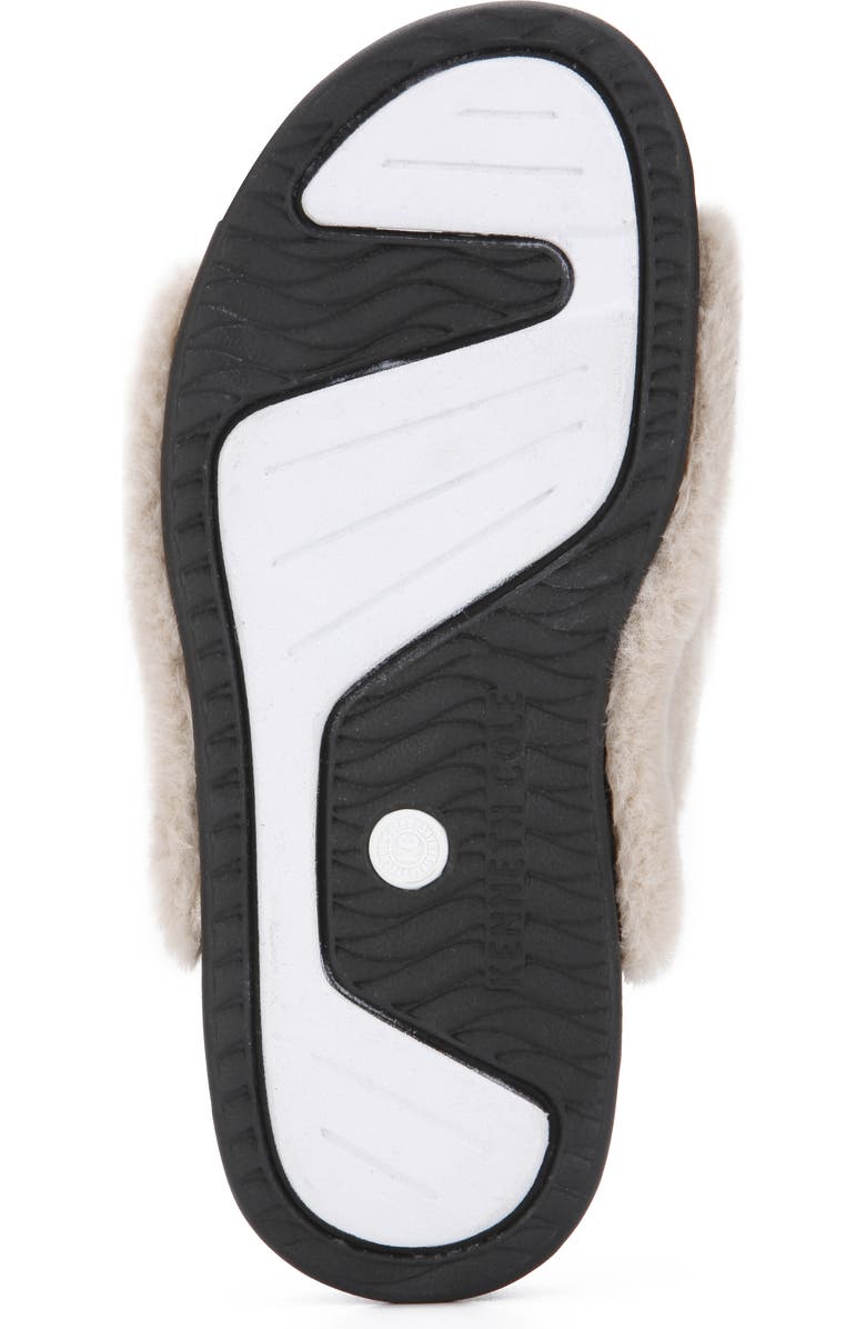Kenneth Cole New York Nova Faux Fur Slide Sandal, Alternate, color,