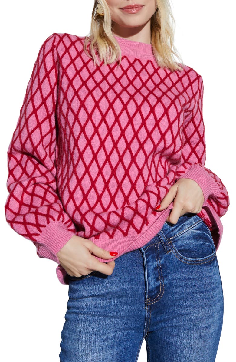 VICI Collection Daydreamer Mock Neck Sweater, Main, color, 