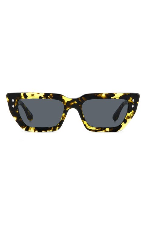 54mm Rectangular Sunglasses