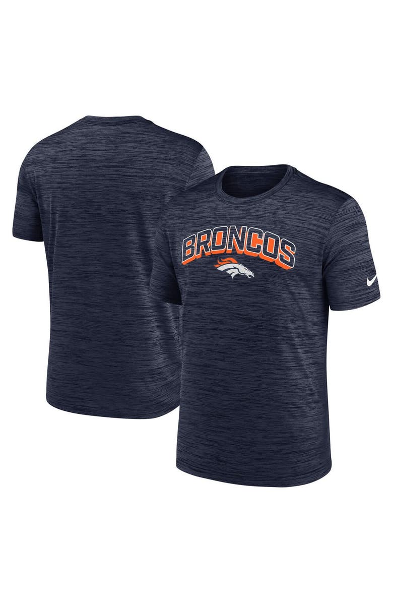 Nike Men's Nike Navy Denver Broncos Velocity Performance T-Shirt, Main, color, Navy