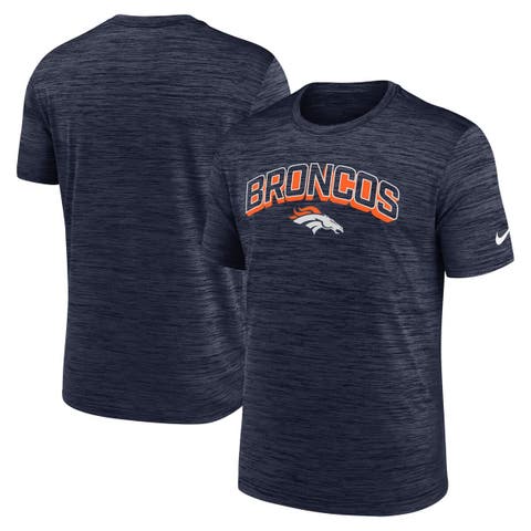 Men's Nike Navy Denver Broncos Velocity Performance T-Shirt