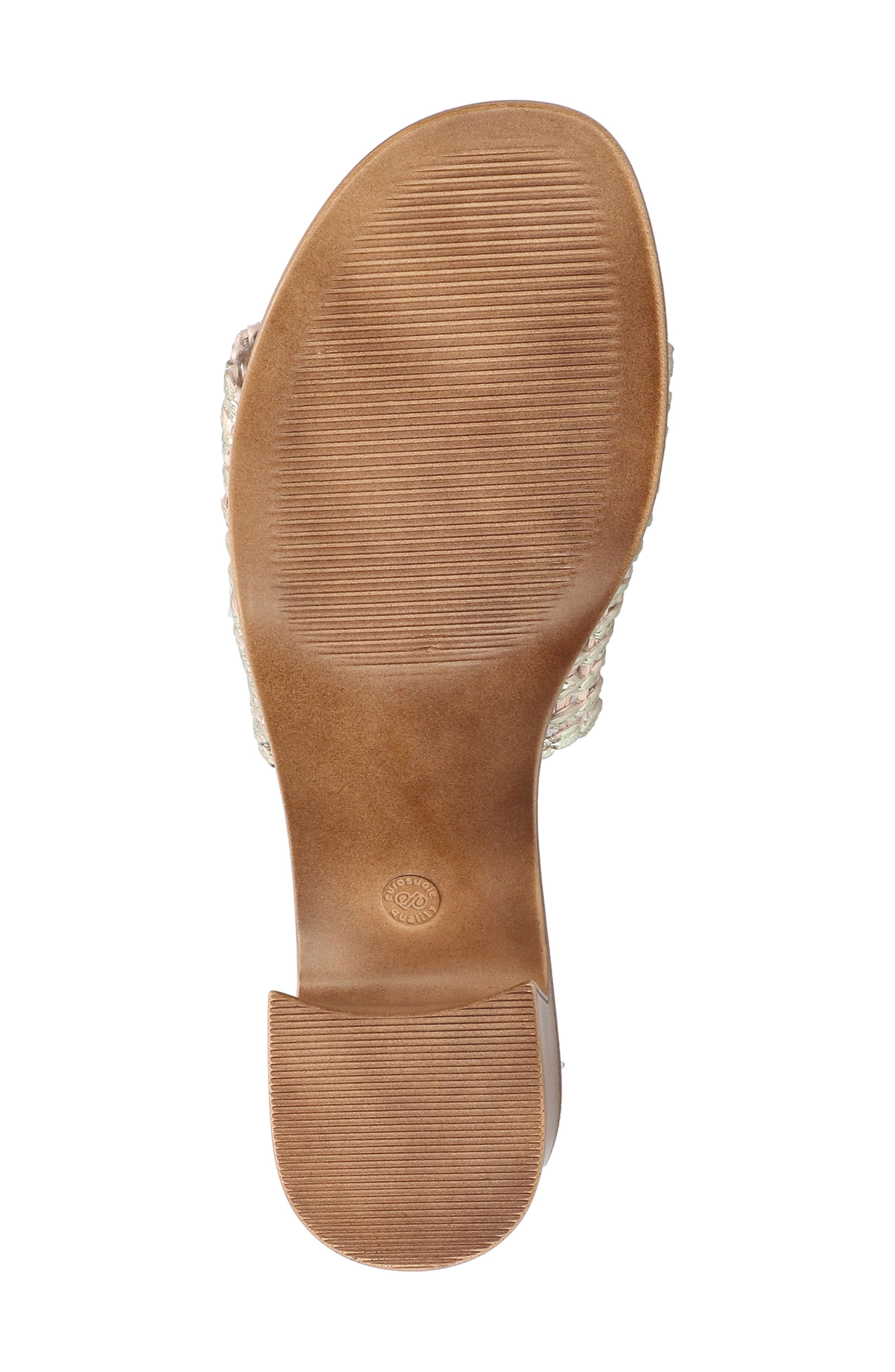 Bella Vita Eni-Italy Slide Sandal, Alternate, color, Gold Woven