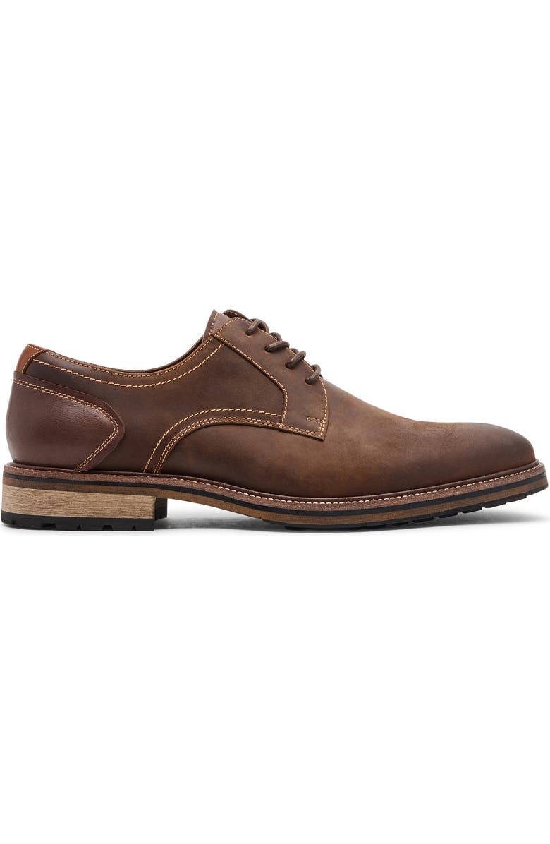 Steve Madden Carlsbad Derby, Alternate, color, Dark Brown
