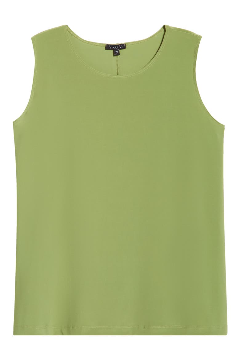 Scoop Neck Tank, Alternate, color, PISTACHIO