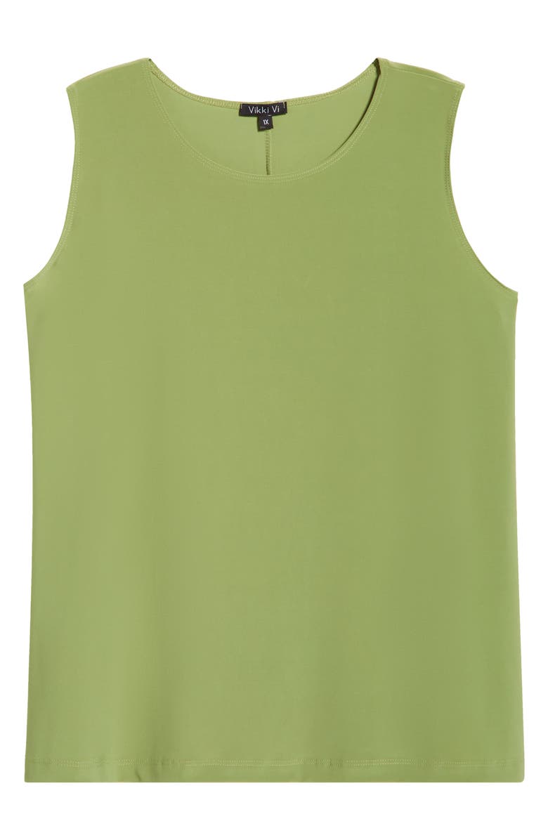 Vikki Vi Scoop Neck Tank, Alternate, color, Pistachio