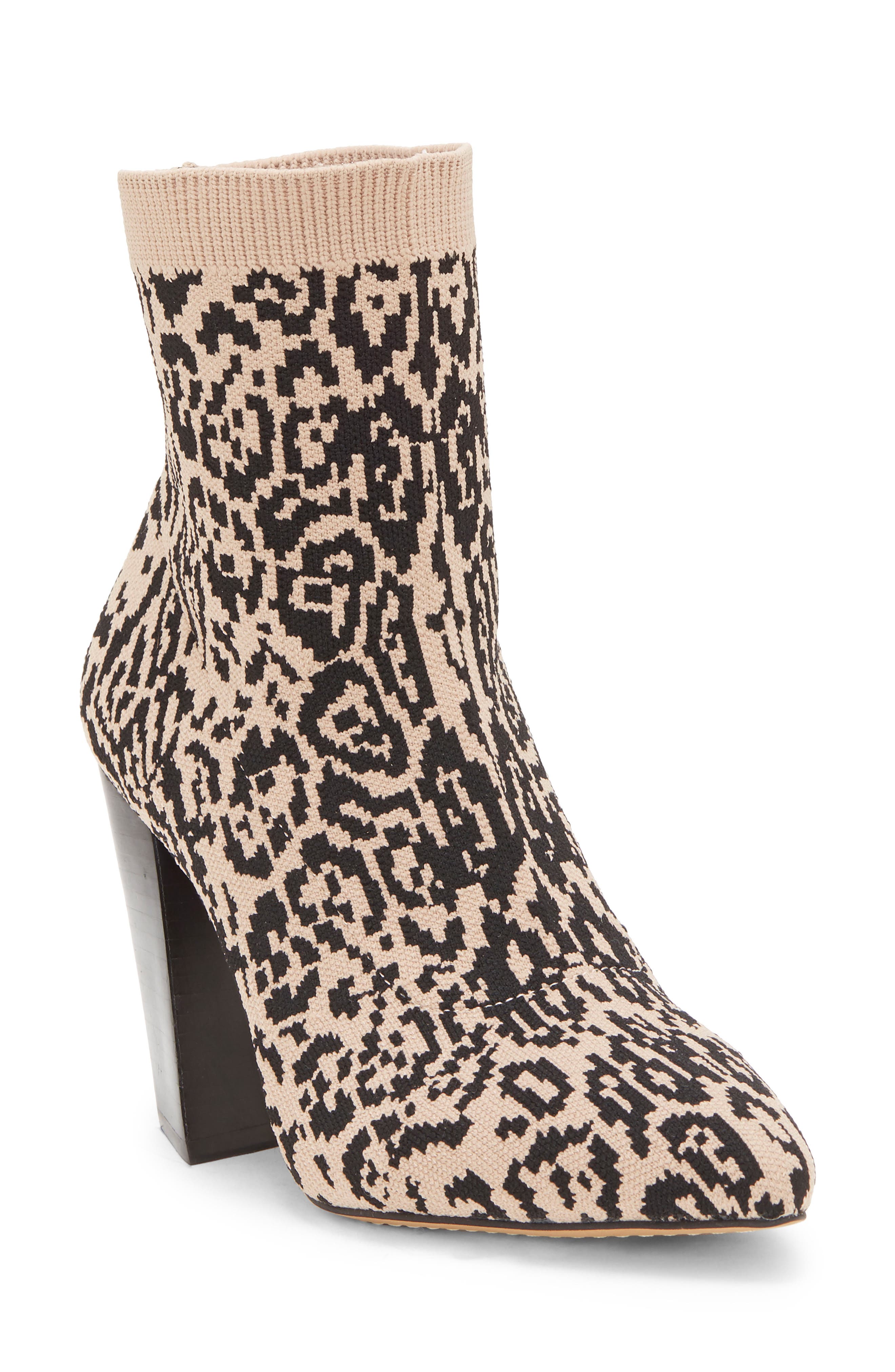 Setillen Bootie, Main, color, BROWN MOSS FABRIC
