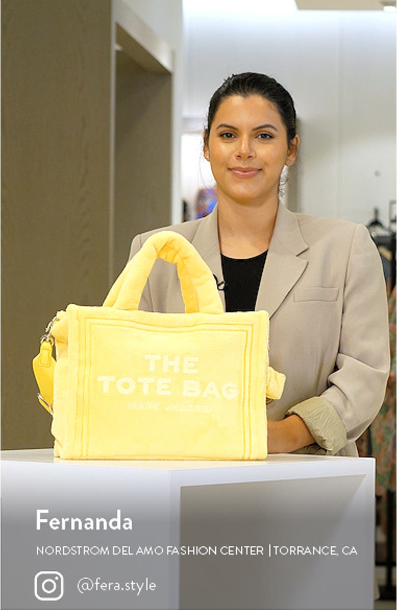 The Terry Medium Tote Bag, sales video thumbnail