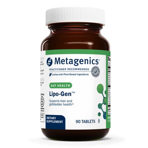 Lipo-Gen Lipotropic Liver and Gallbladder Support Supplement 90 Tablets