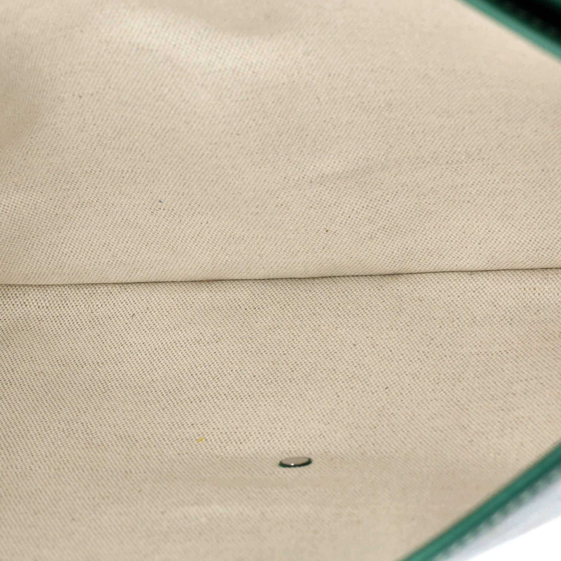 Pre-Owned Goyard Coursier Messenger Bag Coated Canvas and Leather, Alternate, color, Green