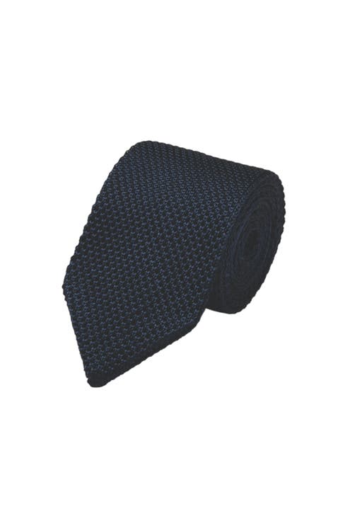 Knitted Silk Slim Tie